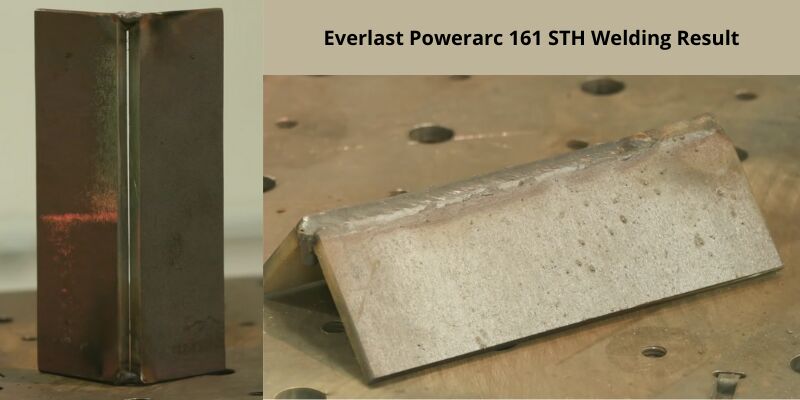 Everlast Powerarc 161 STH Welding Result