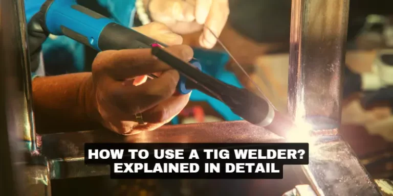 how to use a tig welder